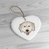 Load image into Gallery viewer, (White) Doodle Custom Ceramic Ornaments