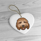 Load image into Gallery viewer, (Gold) Doodle Ceramic Ornaments