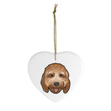 Load image into Gallery viewer, (Gold) Doodle Ceramic Ornaments